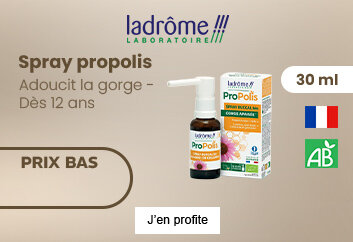 Prix bas propolis spray buccal Ladrome