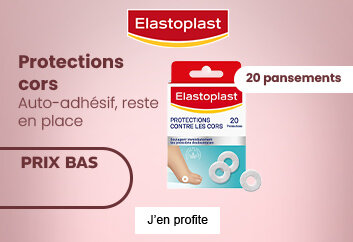 Prix bas Elastoplast protections cors