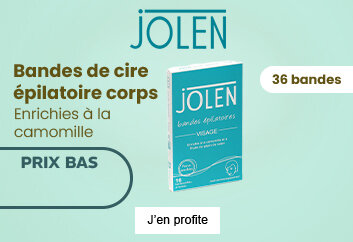 Prix bas Jolen bande de cire épilatoires corps