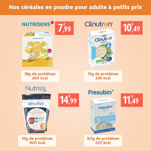Prix bas céréales en poudre