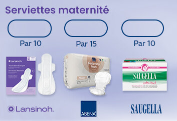 Prix bas Serviettes maternité lansinoh