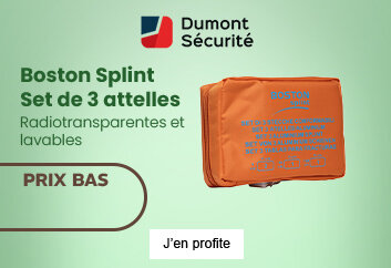 Prix bas Boston Splint Set de 3 attelles modelables