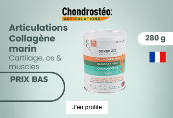 Prix bas Chondrostéo+ Articulations collagène marin