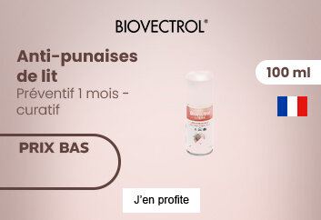 Prix bas Biovectrol Spray anti punaises de lit