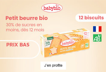 Prix bas Babybio Petits Beurre Bio