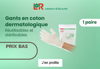 Prix bas Lohmann Gants en coton dermatologiques