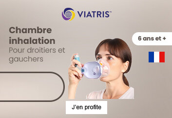 Mise en avant Chambre inhalation
