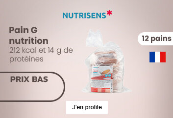 Prix bas Nutrisens pain G nutrition hyperprotéiné et hypercalorique
