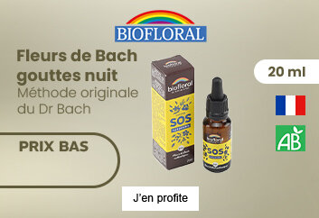 Prix bas Fleurs de bach nuit paisible