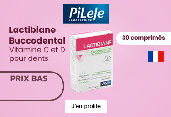 Prix bas Pileje Lactibiane Buccodental comprimés à sucer