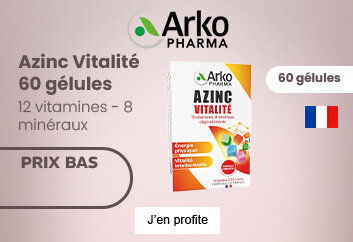 Prix bas Azinc Vitalité gélules multivitamines