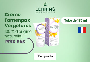 Prix bas Famenpax crème vergetures