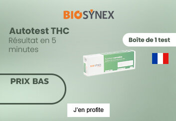 Prix bas autotest urinaire Exacto cannabis Biosynex