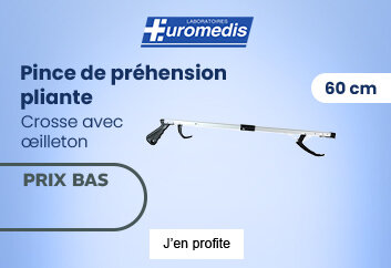 Prix bas pince de préhension Euromédis