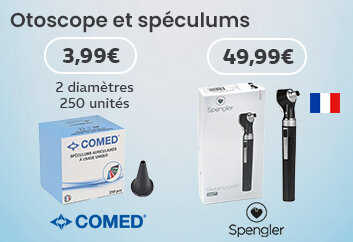 Prix bas spéculums auriculaires Comed