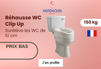 Prix bas Réhausse WC Clip Up