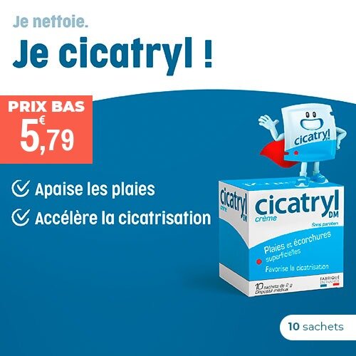 Prix bas cicatryl
