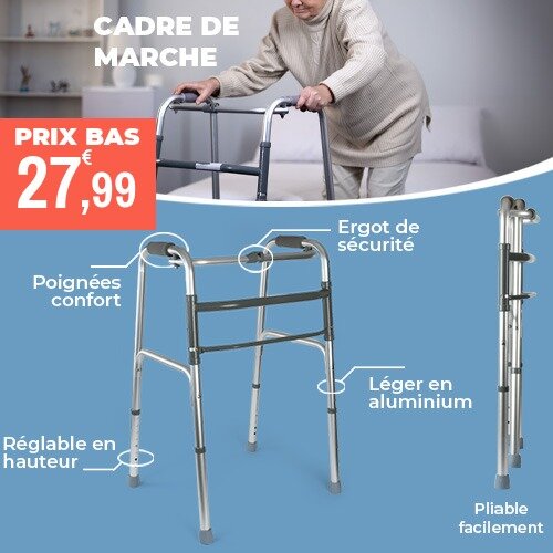 Prix bas Déambulateur pliant