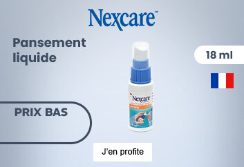 Prix bas Nexcare pansement liquide spray