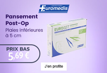 Prix bas Euroset pansement plaies