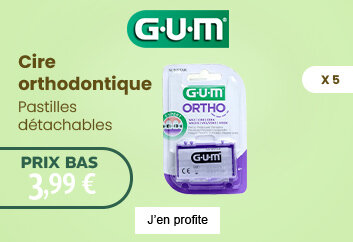 Prix bas Gum Ortho cire orthodontique
