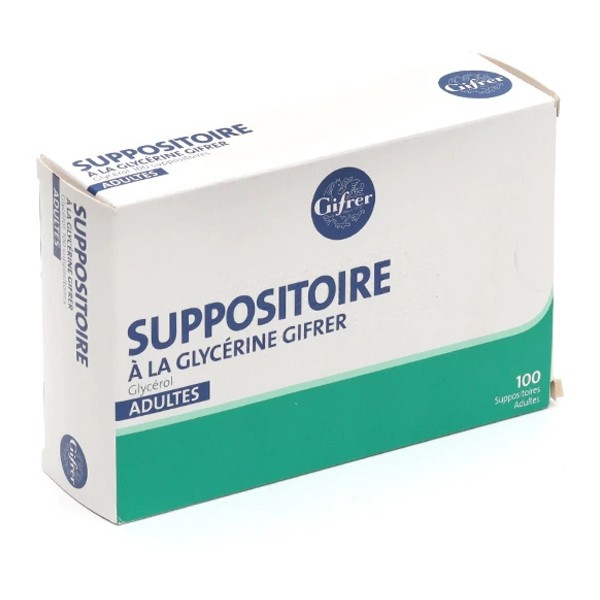 Suppositoire glycérine Adulte