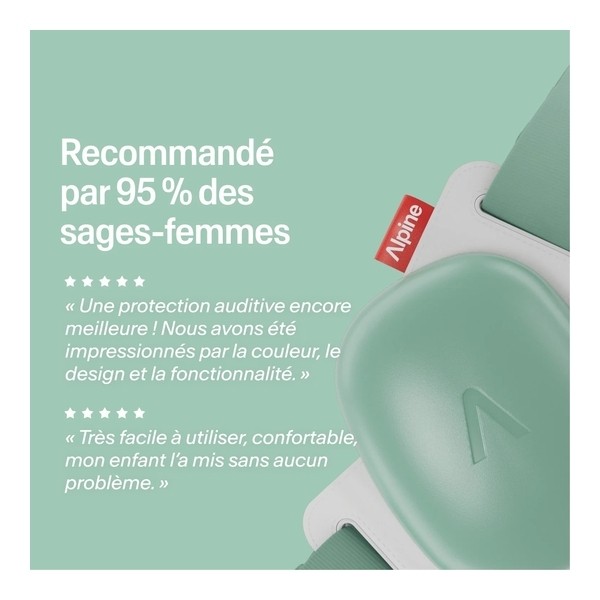 Alpine casque anti bruit bébé Muffy Baby Comfort