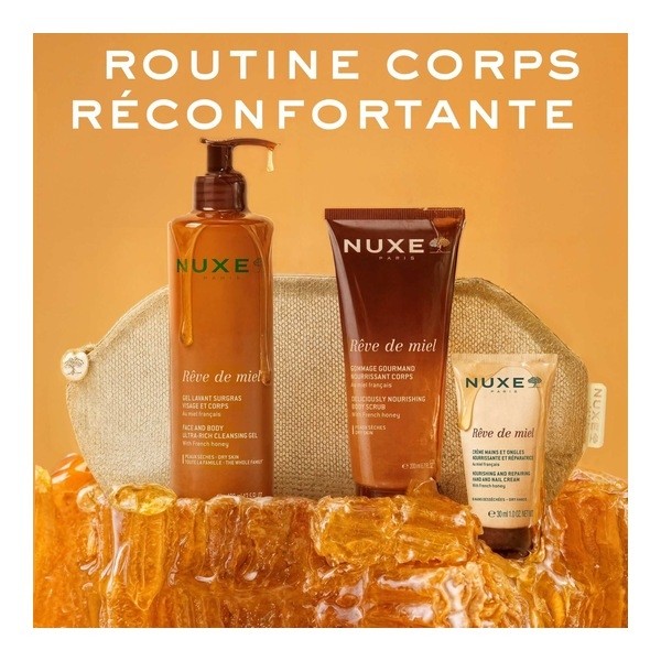 Nuxe trousse Cocooning body routine Rêve de Miel