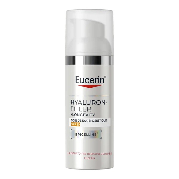 Eucerin Hyaluron Filler + Longevity Soin de jour épigénétique SPF 30