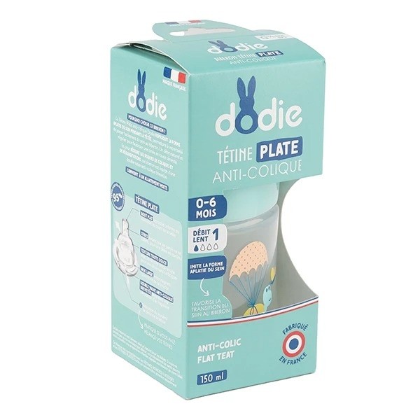 Dodie Biberon Tétine plate