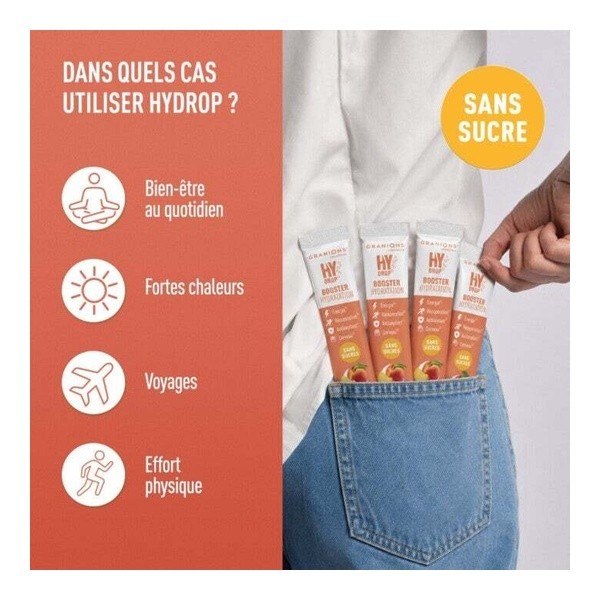 Granions Hydrop Booster d'hydratation stick