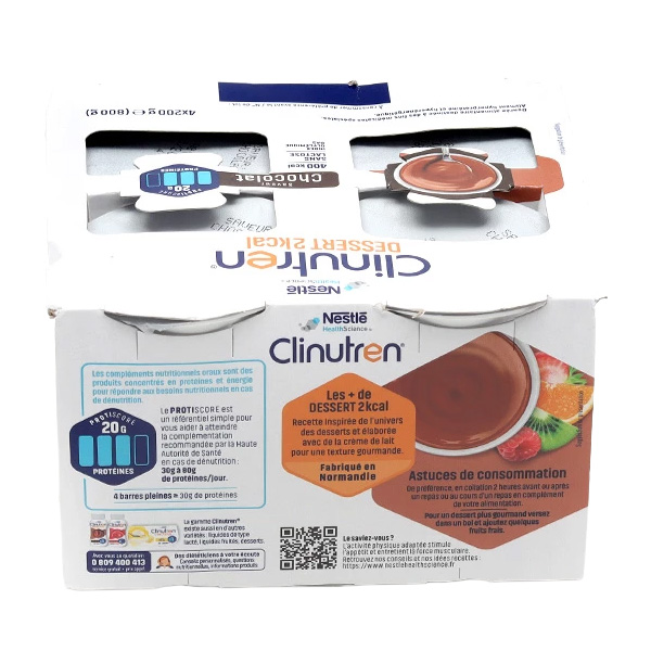 Clinutren Dessert 2kcal crème HP HC