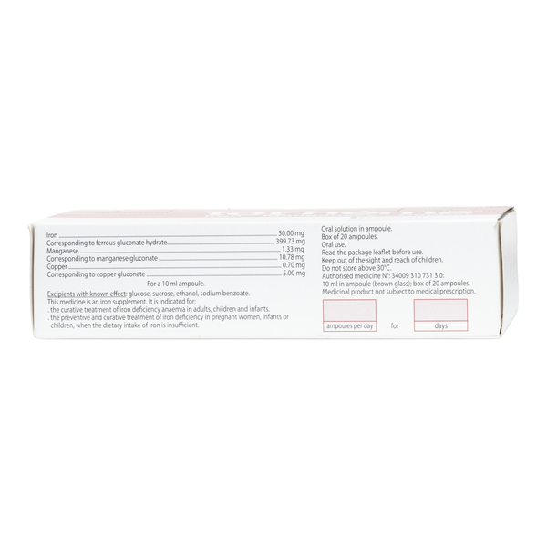 Tot Hema ampoule Fer