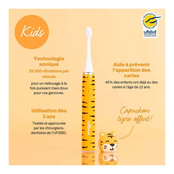 My Variations Kids Brosse à dents électrique enfant