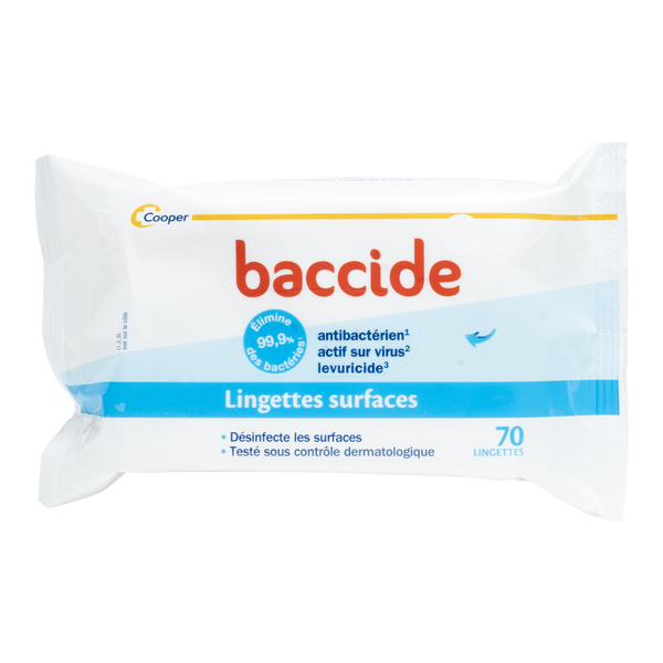 Baccide lingettes désinfectantes