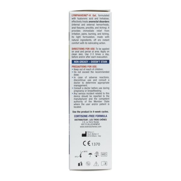 Les 3 Chênes Gel Lympha Veine H