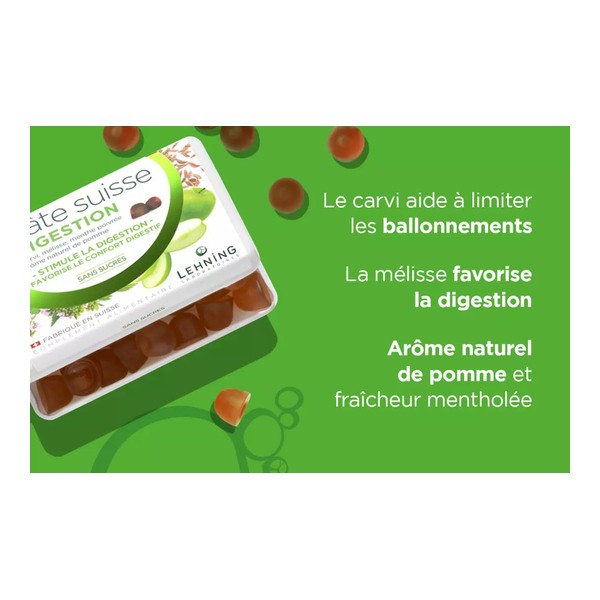 Lehning Pâte suisse Digestion gommes