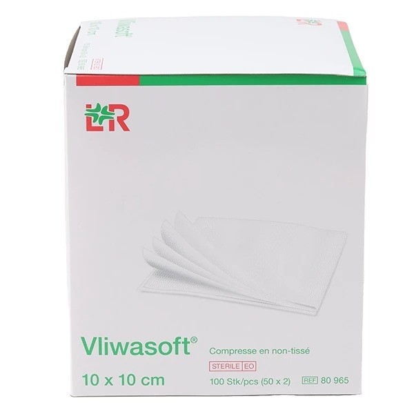 Compresses non tissées stériles Lohmann Vliwasoft