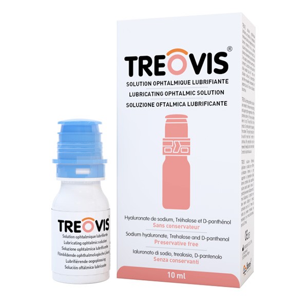 Treovis Solution ophtalmique lubrifiante