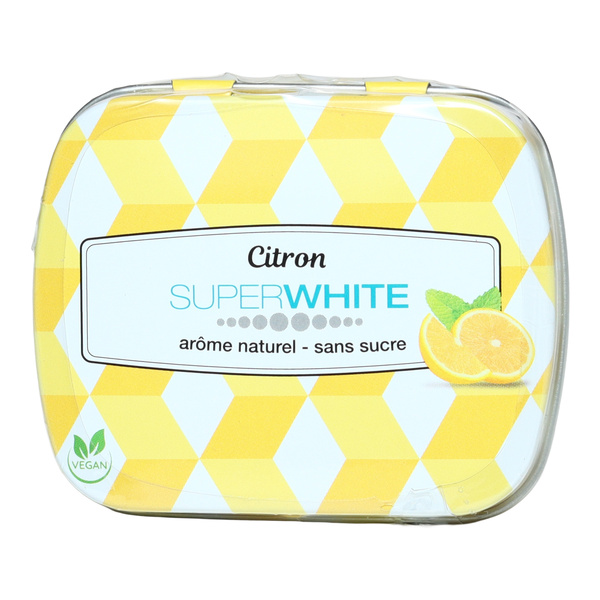 SuperWhite pastille fraîcheur sans sucre