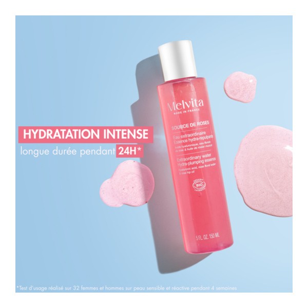 Melvita source de roses eau extraordinaire bio