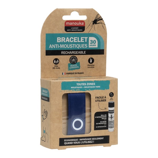 Bracelet anti moustique Manouka