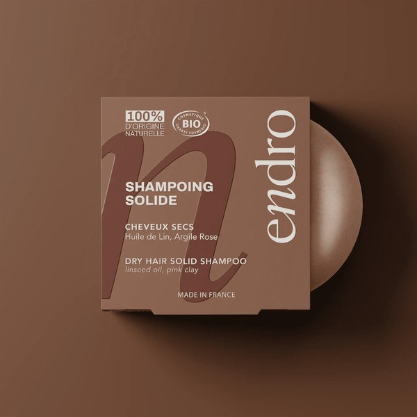 Endro Shampoing solide bio Cheveux secs