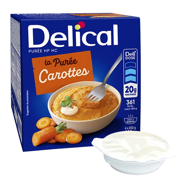 Delical Purée hyperprotéinée et hypercalorique