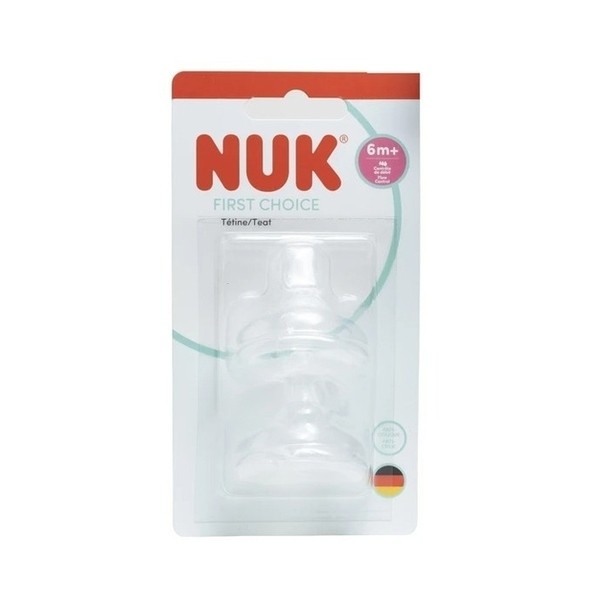 Nuk First Choice+ 6-18 mois 2 tétines silicone