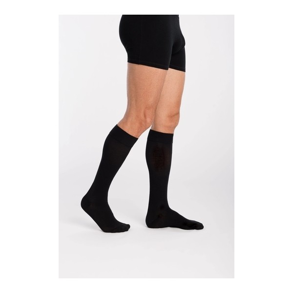 Sigvaris Active Coton bio chaussettes de contention Homme classe 2