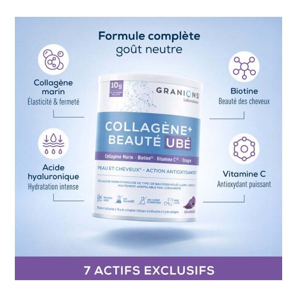 Granions Collagène+ Beauté Ubé poudre