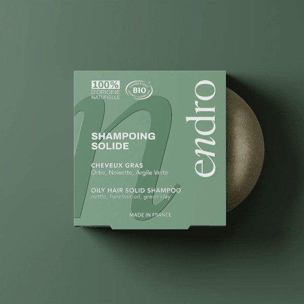 Endro Shampoing solide bio Cheveux gras