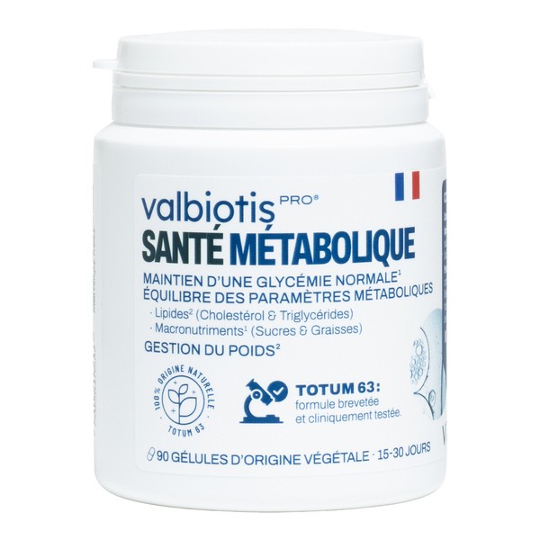 Valbiotis Pro Santé métabolique gélules