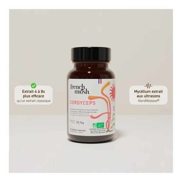French Mush Cordyceps Bio gelules